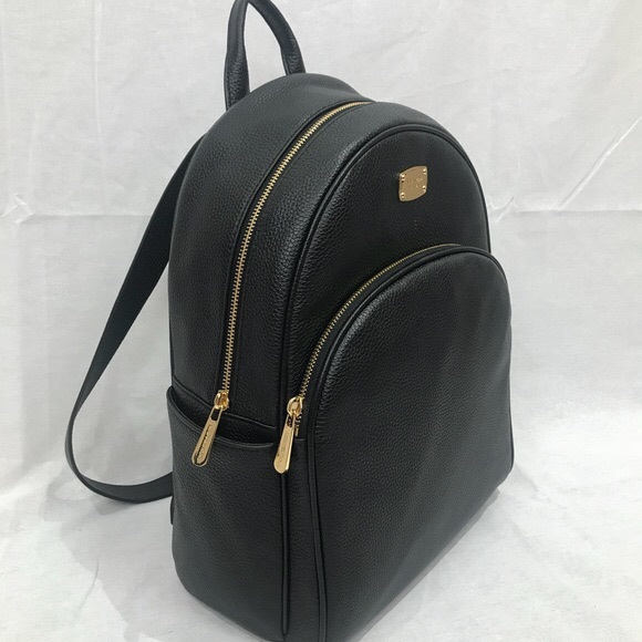 Michael Kors Handbags - Michael Kors black leather backpack